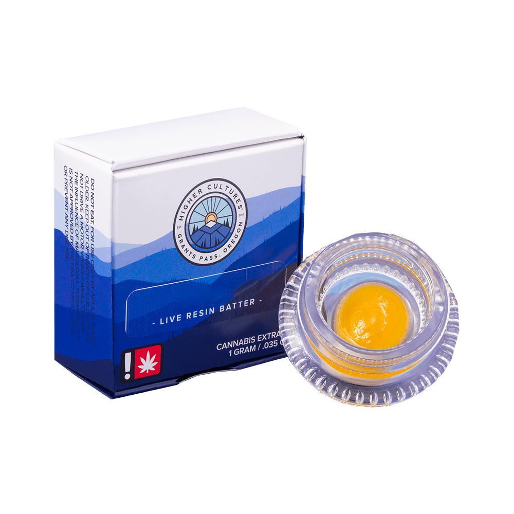 Higher Cultures Mega Peaches - Live Resin - Higher Cultures Concentrates
