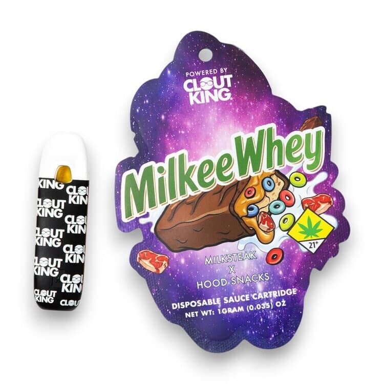 Clout King Milkee Whey 1g Live Resin Disposable (Clout King)