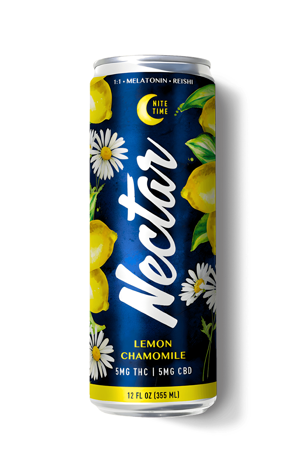 Nectar Seltzer Nectar Nitetime | Infused Beverage | Lemon Chamomile