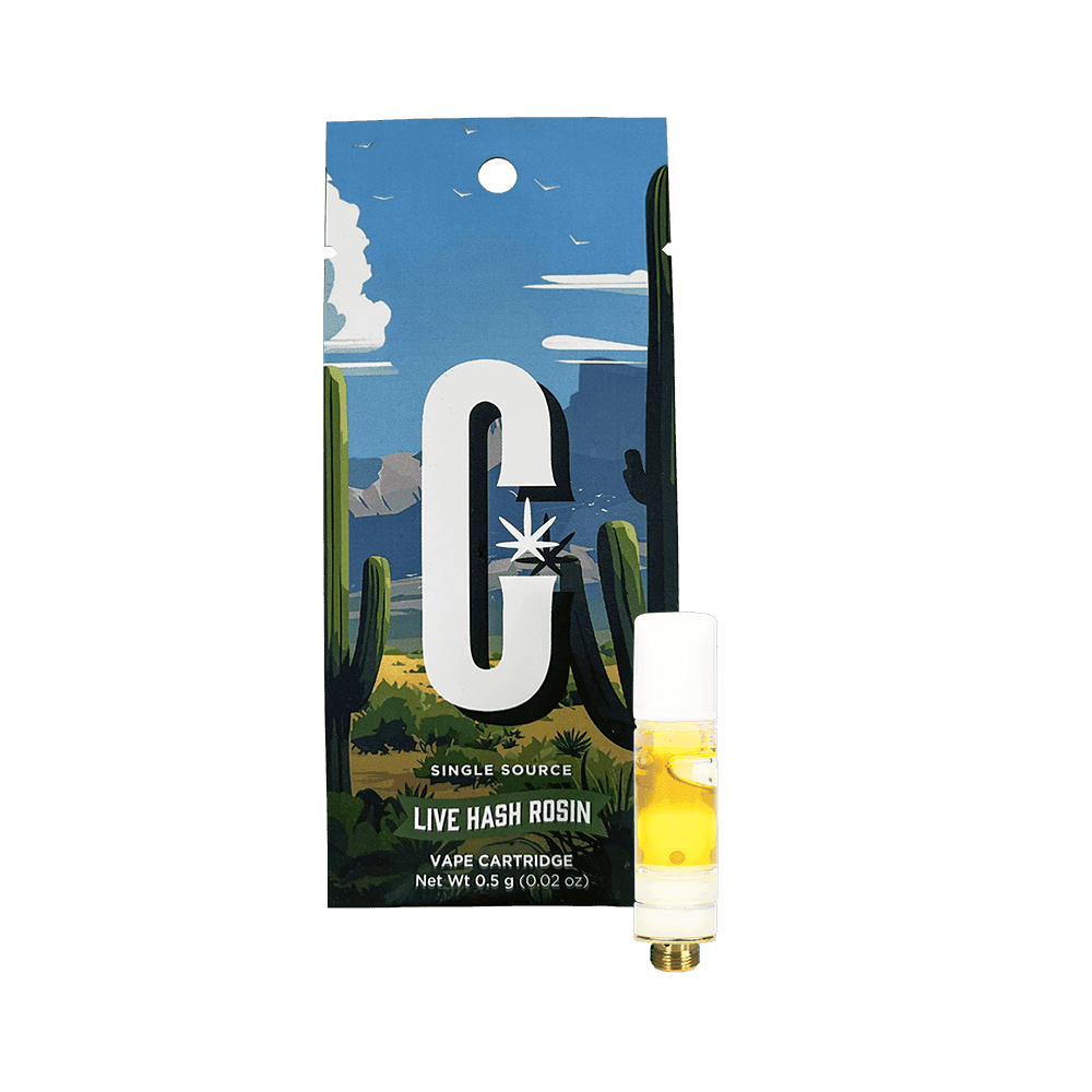 Copperstate Farms Cheetah Piss Live Rosin Cartridge