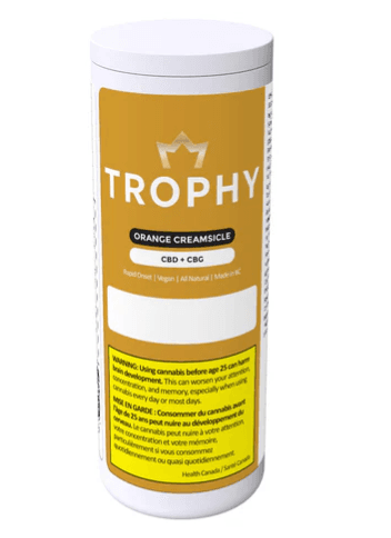 Trophy ORANGE CREAMSICLE CBD:CBG GUMMIES - 120