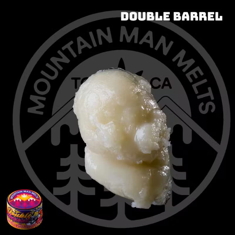 Mountain Man Melts Mountain Man Double Barrel Live Rosin