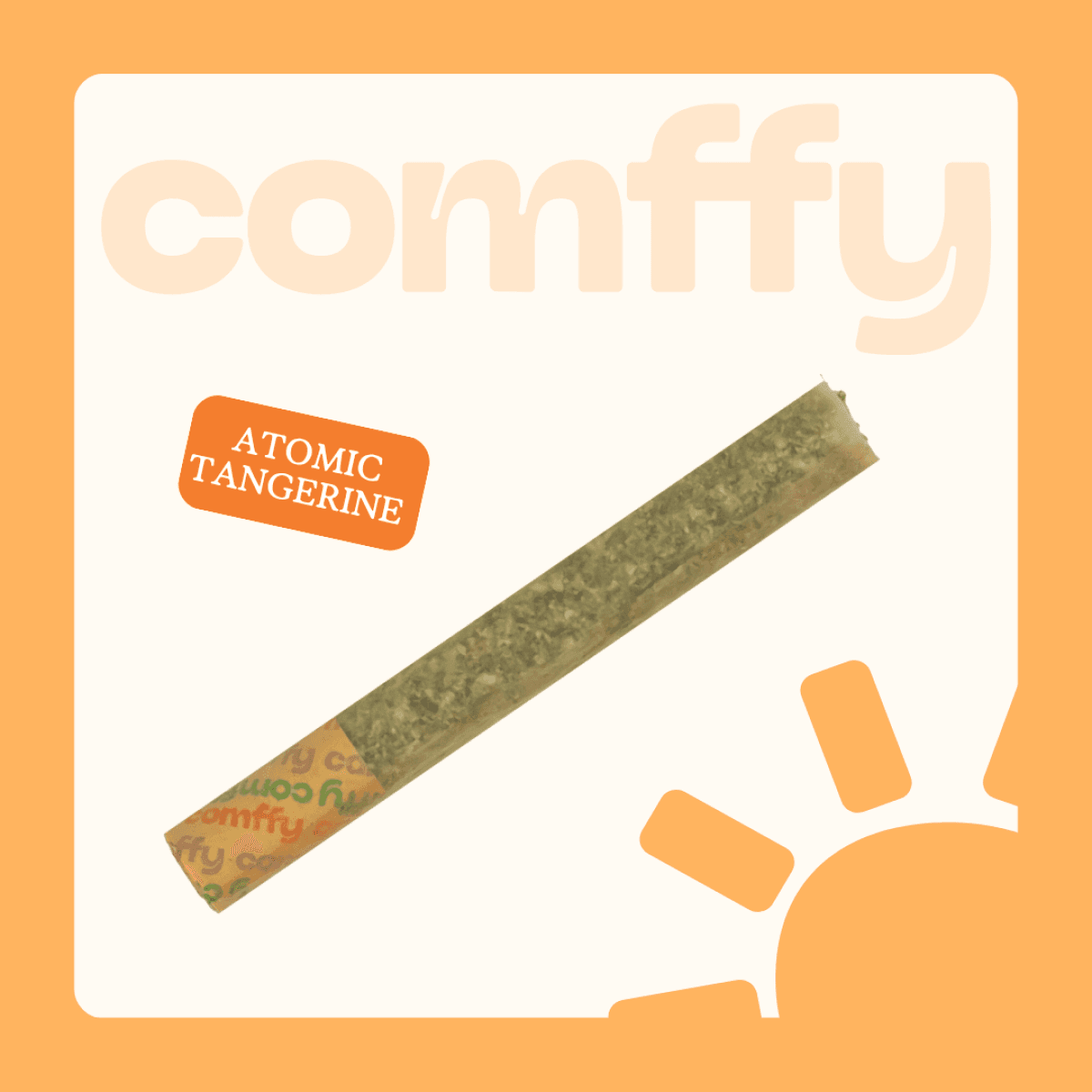 Comffy Atomic Tangerine | Pre-roll | 1g (C0140000177)
