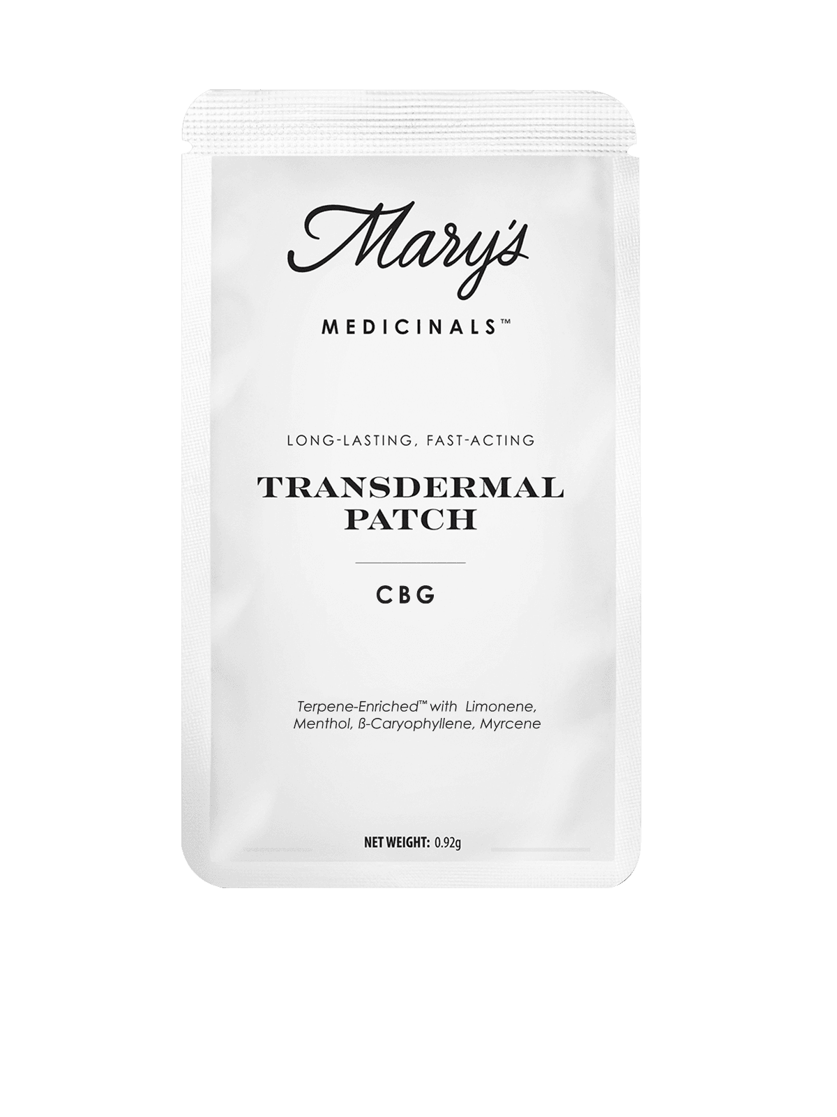 Mary's Medicinals CBG Patch
