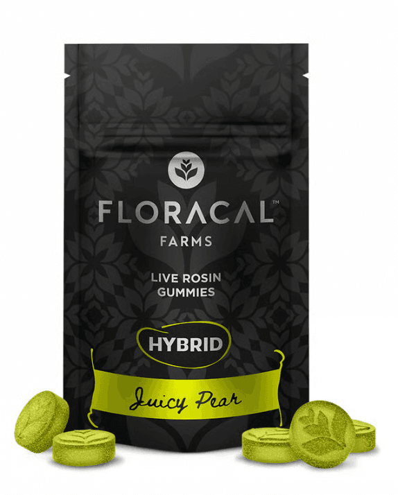 FloraCal Farms Floracal Gummies 10pk (100mg) Juicy Pear