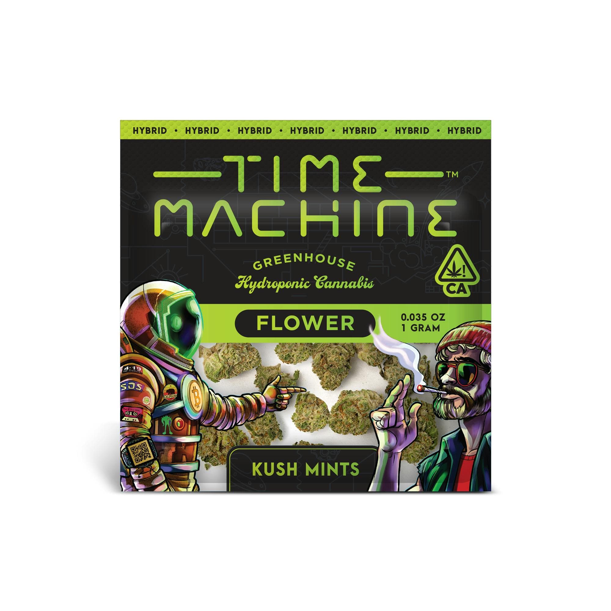 Time Machine Flower 1g | H | Kush Mints