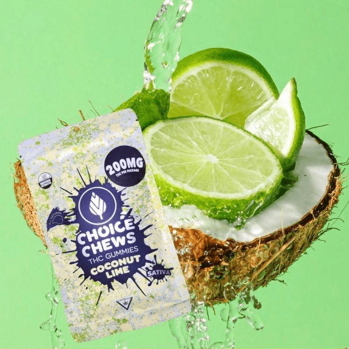 Choice Coconut Lime | 200mg Gummies