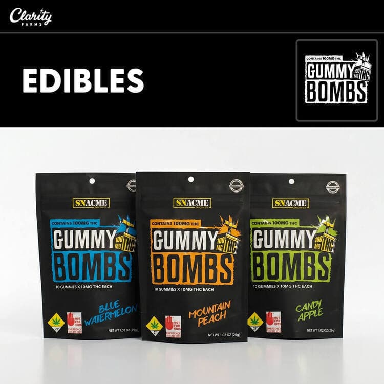 Gummy Bombs Strawberry Guava - 10pk 100mg