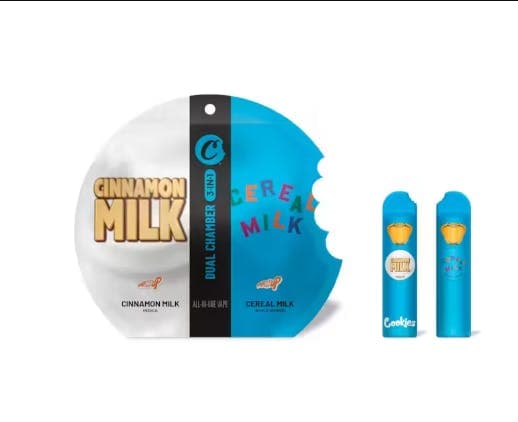 Cookies Cereal Milk + Cinnamon Milk | CDT 3-in-1 | Disposable Vape | 2g