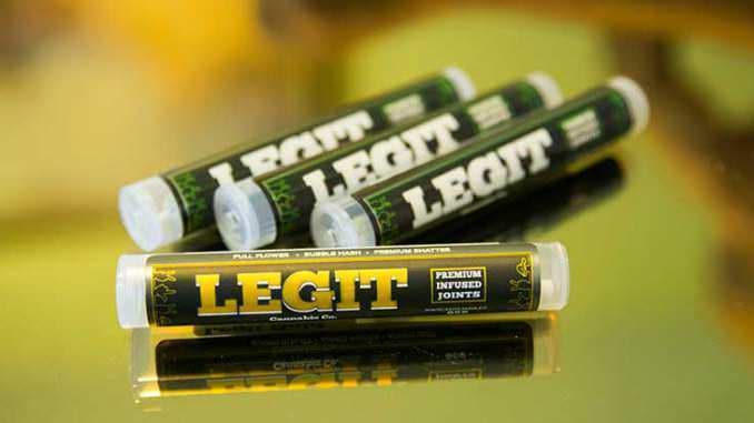 Legit LEGIT Gold Rainier Cherry Infused Preroll 1g