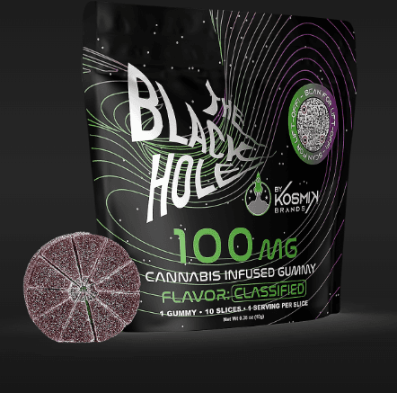 Kosmik Brands Peach Mango Black Hole Gummies | 100mg