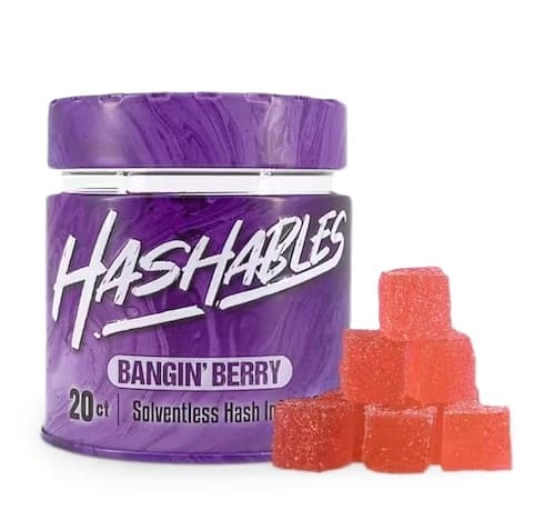 Hashables Bangin Berry Hash Gummies | Hashables | - 100mg