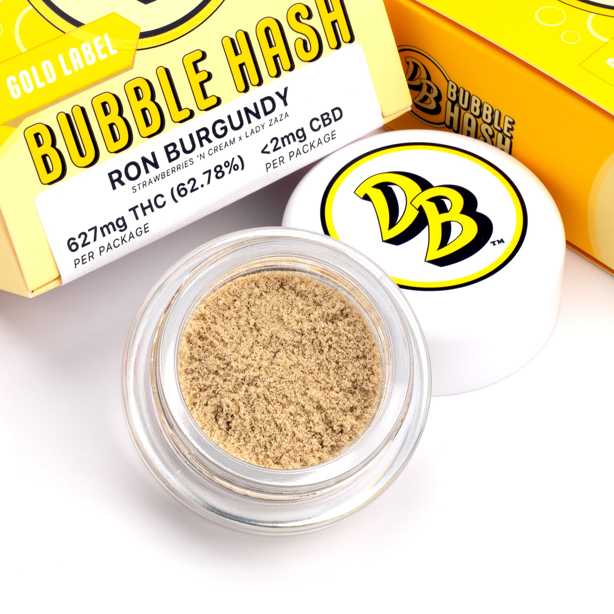 DOUBLE BUBBLE DOUBLE BUBBLE Gold Label Label Blue Nerds Hash 1g