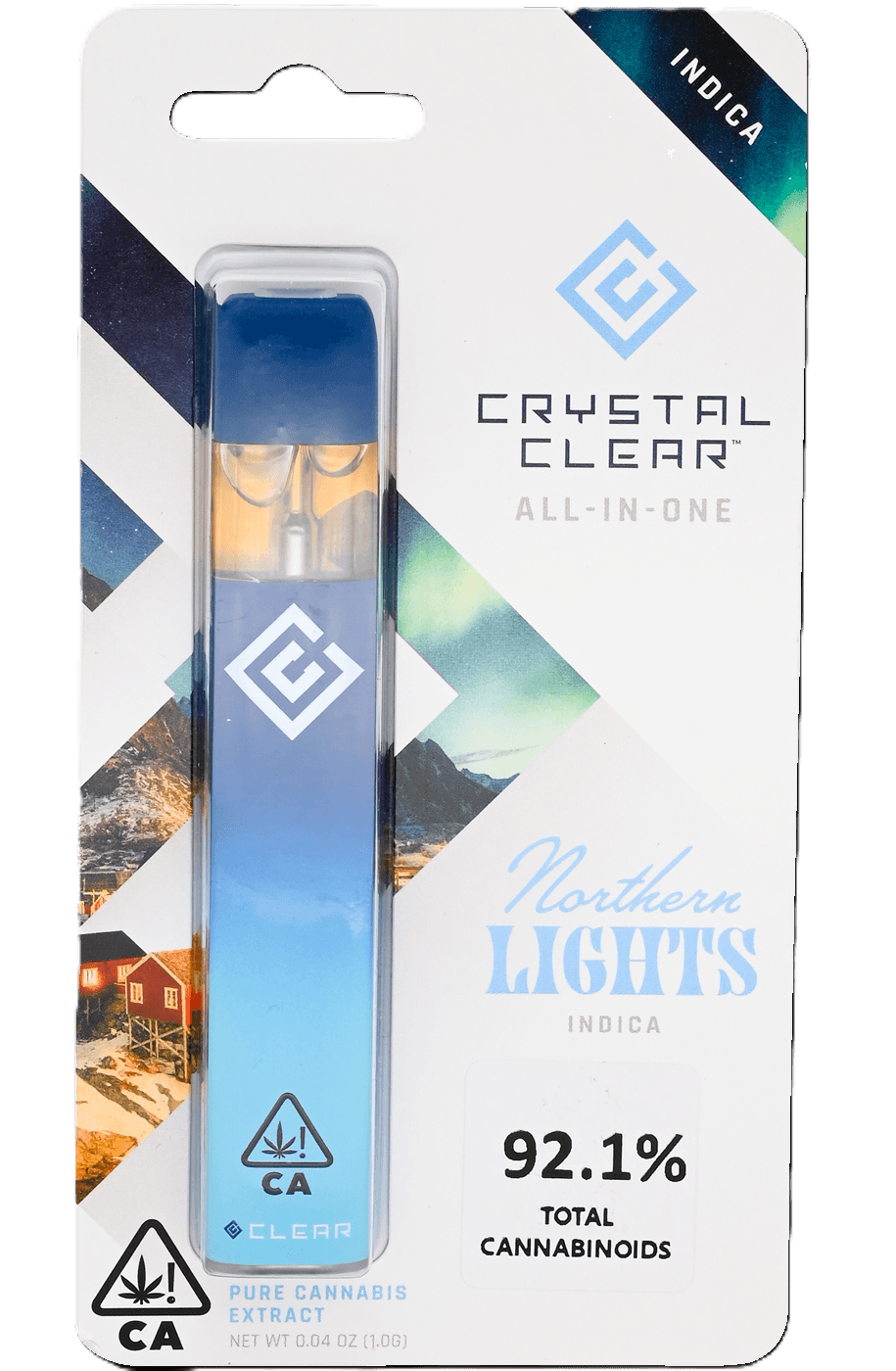 Crystal Clear Northern Lights | 1g AIO