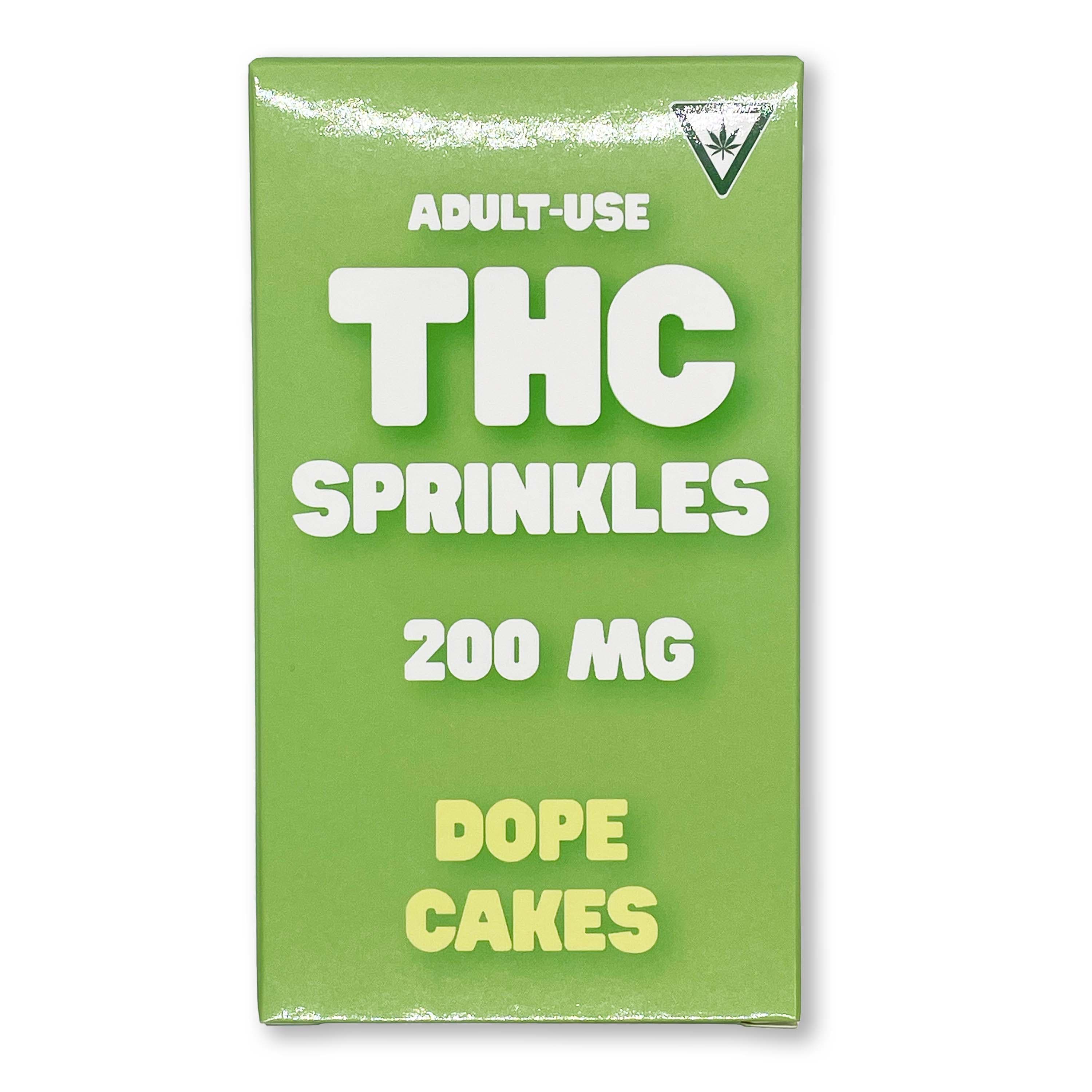 Dope Dept. Dope Cakes - Green Sprinkles - 200mg