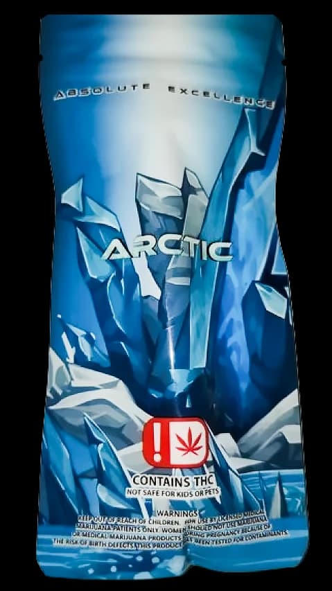 Arctic Extracts 2g Rocket Pop Melted Diamonds Disposable Vape Arctic