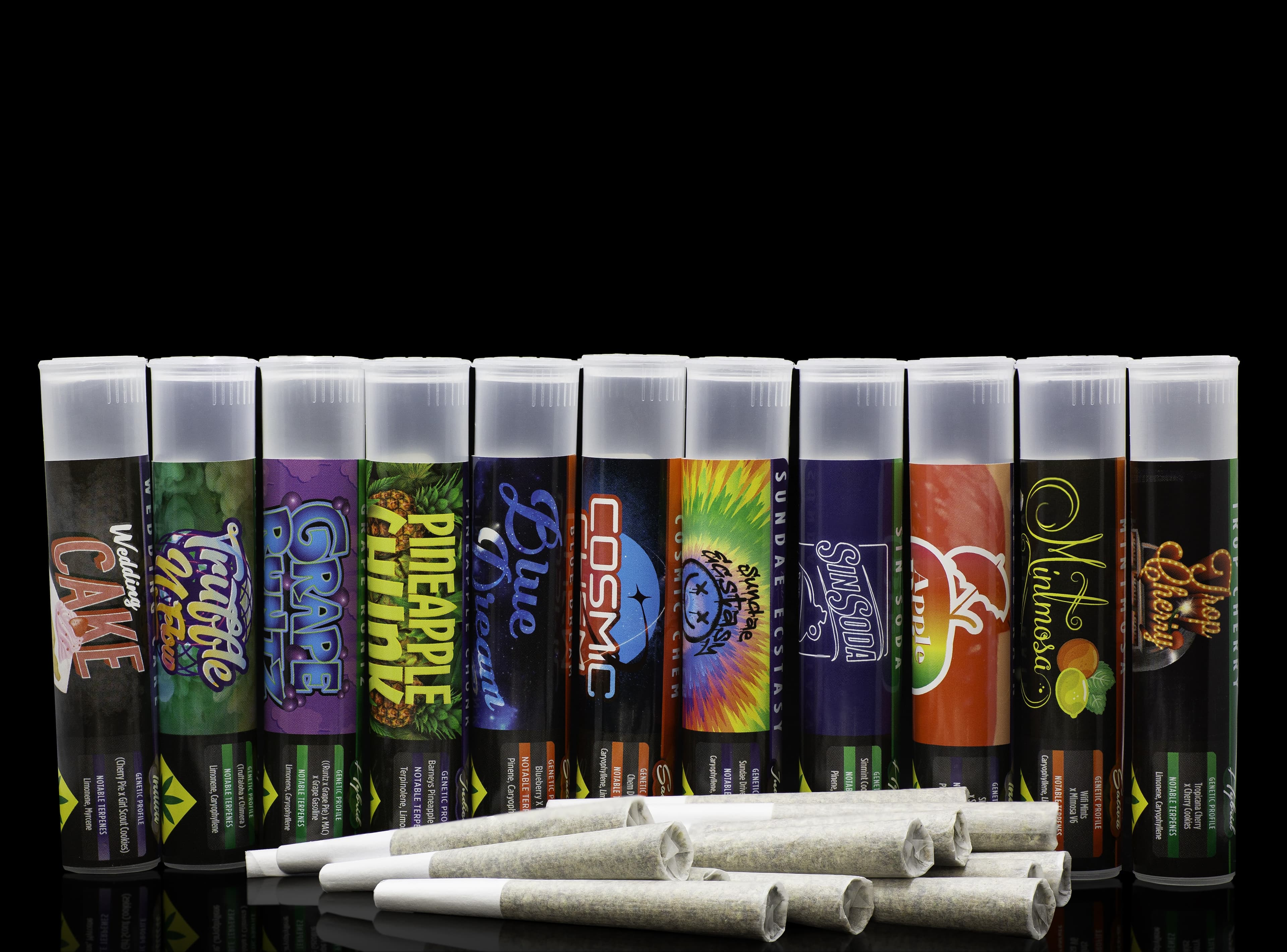 Sky High Gardens Double Dipped Strawberries Pre-Roll 2-pack | 1.2g