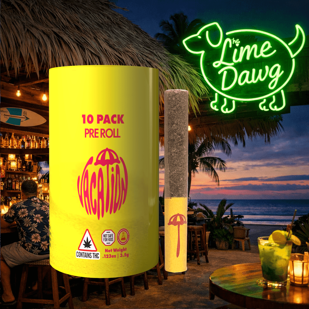 Vacation Lime Dawg Pre-Roll | 10pk
