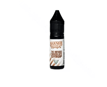 BANNED EDIBLES Hazlenut Chocolate 200mg Infused Syrup | Banned Edibles