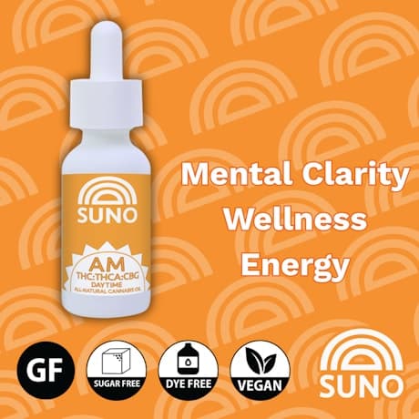 SUNO Suno 600mg Tincture AM Tinctures