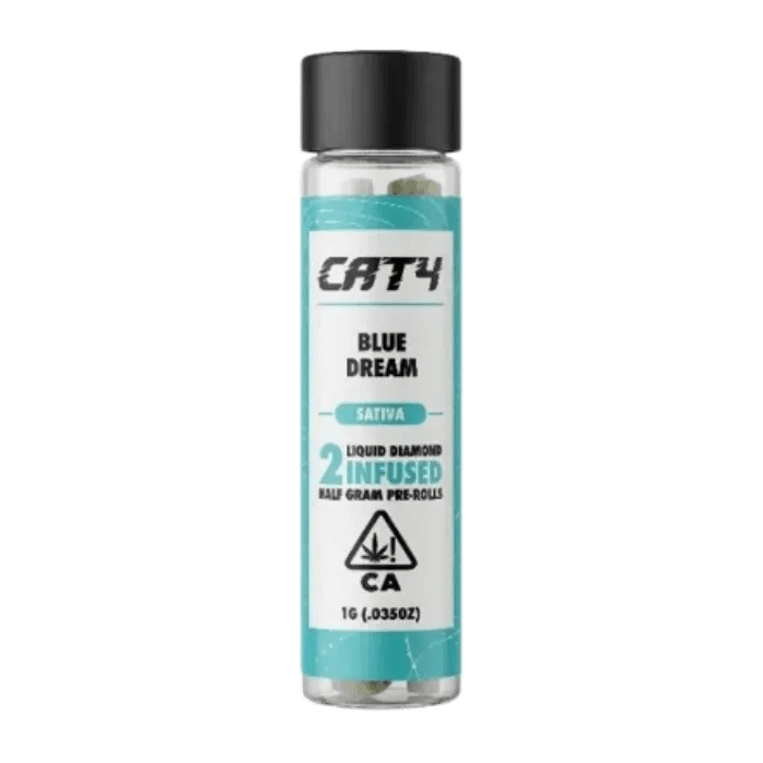 CAT4 Blue Dream Infused Pre-roll 2 Pack 1G