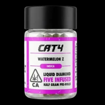CAT4 Watermelon Z Infused Pre-roll 5 Pack 2.5G
