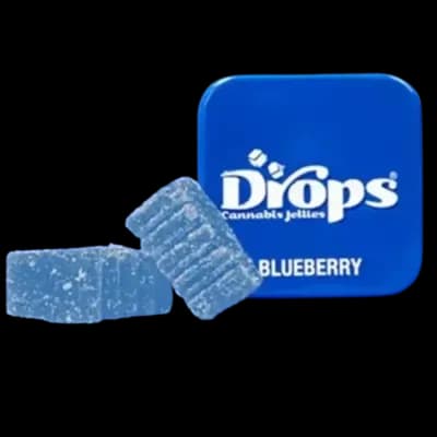 Drops Blueberry Gummy 4:1 CBD:THC 2 Pack 100MG