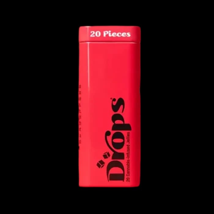 Drops Cherry Gummy 20 Pack 100MG