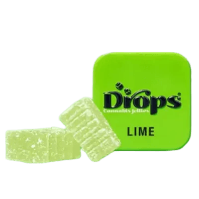 Drops Lime Gummy 2 Pack 100MG