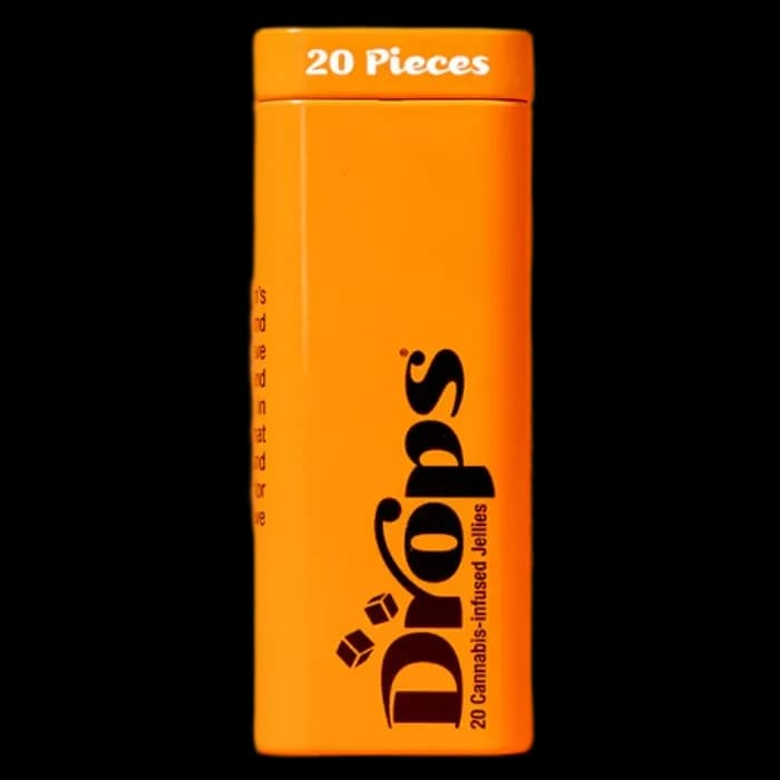 Drops Orange Gummy 20 Pack 100MG