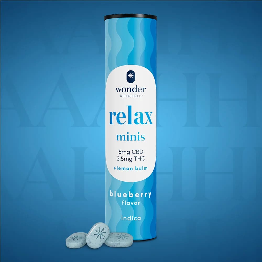 WONDER Wonder Minis Relax 2:1 Blueberry 100mg (40ct)