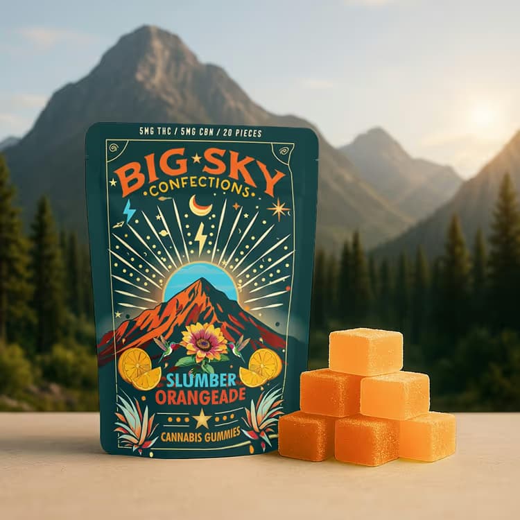 Big Sky Restore Berry Limeade 1:5 (THC:CBD) | Gummies | 100mg