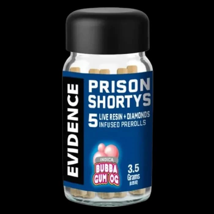 Evidence Bubba Gum OG Infused Pre-roll 5 Pack 3.5G
