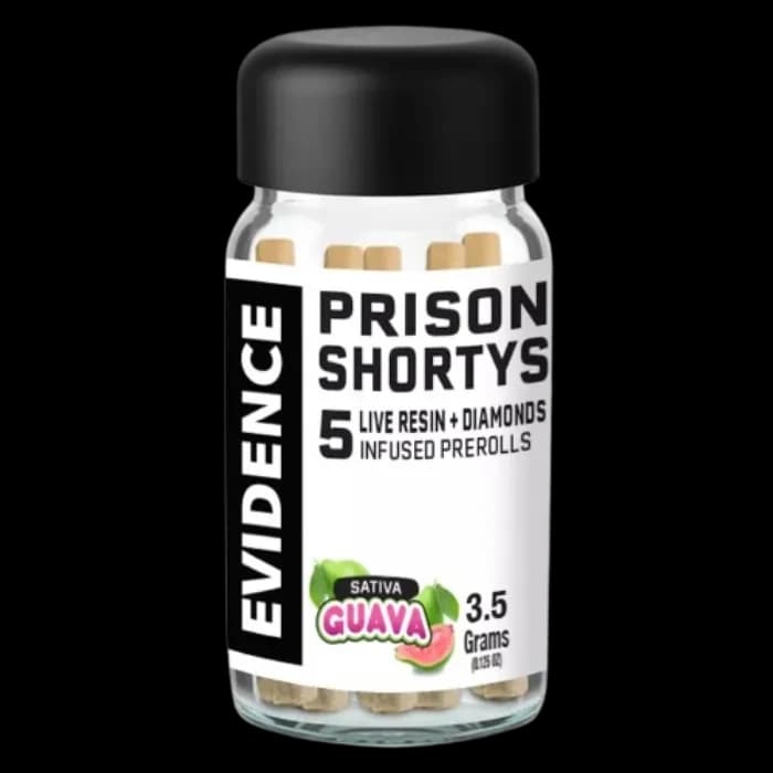 Evidence Guava Prison Infused Pre-roll 5 Pack 3.5G