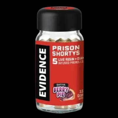 Evidence Berry Pie Infused Pre-roll 5 Pack 3.5G