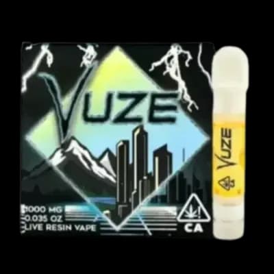 VUZE Zour Plums Live Resin Cartridge 1G
