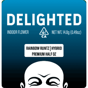 Delighted Rainbow Runtz (Hybrid) Big Flower 14g