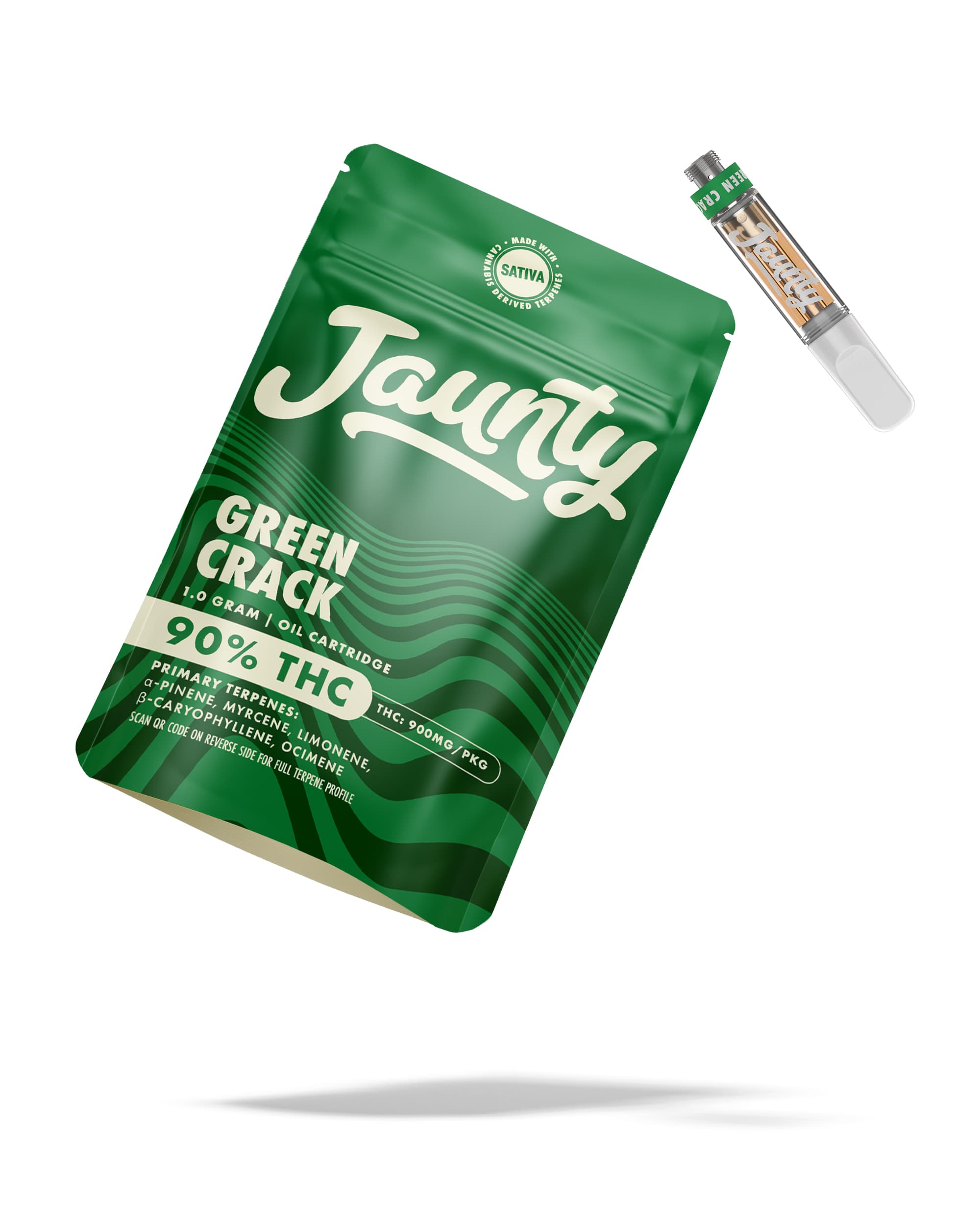 Jaunty Green Crack | 510 Cartridge | CDT | 1g