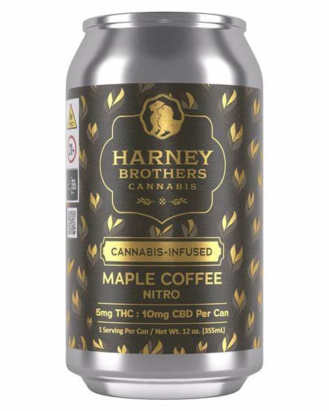 Harney Brothers Cannabis 2:1 Maple Coffee Nitro [12oz] (10mg CBD/5mg THC)