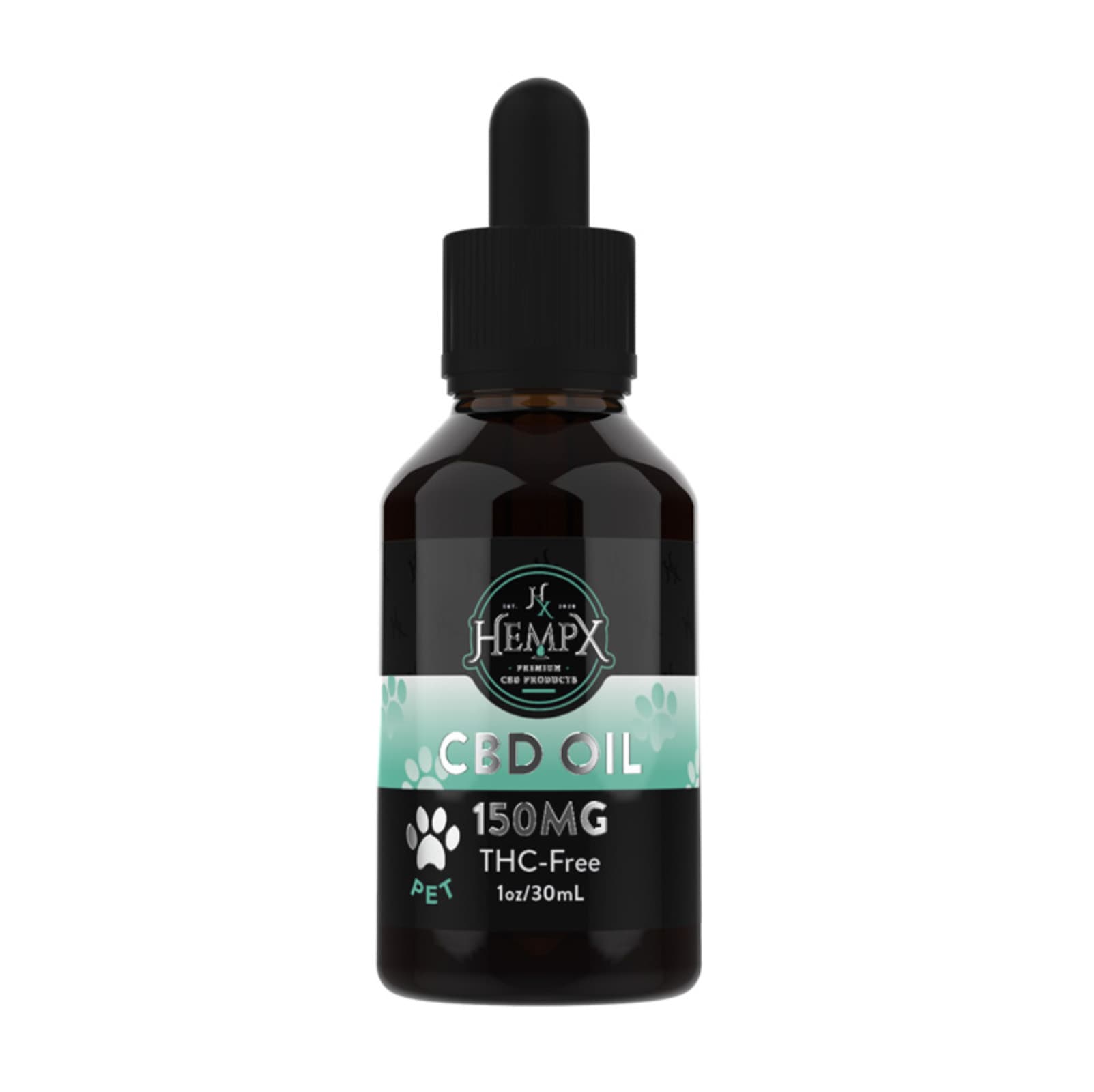 HempX PET 150mg CBD Oil Tincture