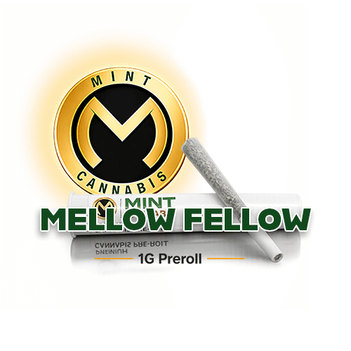 Mint Cannabis Prerolls - Mellow Fellow