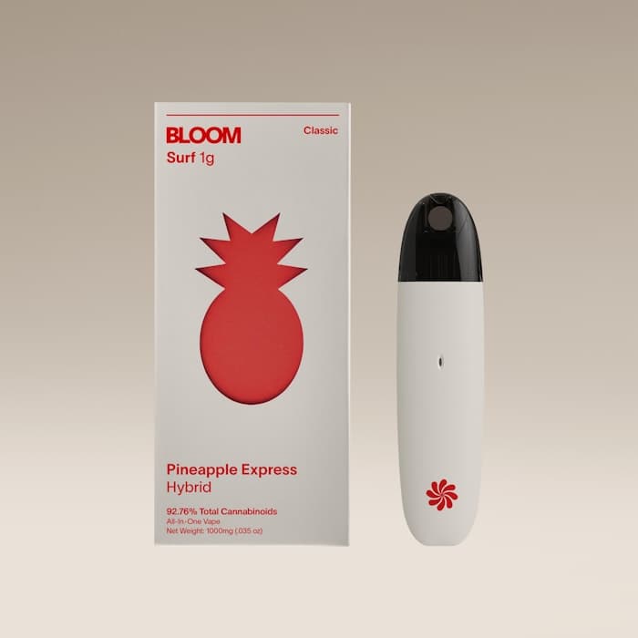 BLOOM Classic Surf All-In-One 1000mg | Pineapple Express