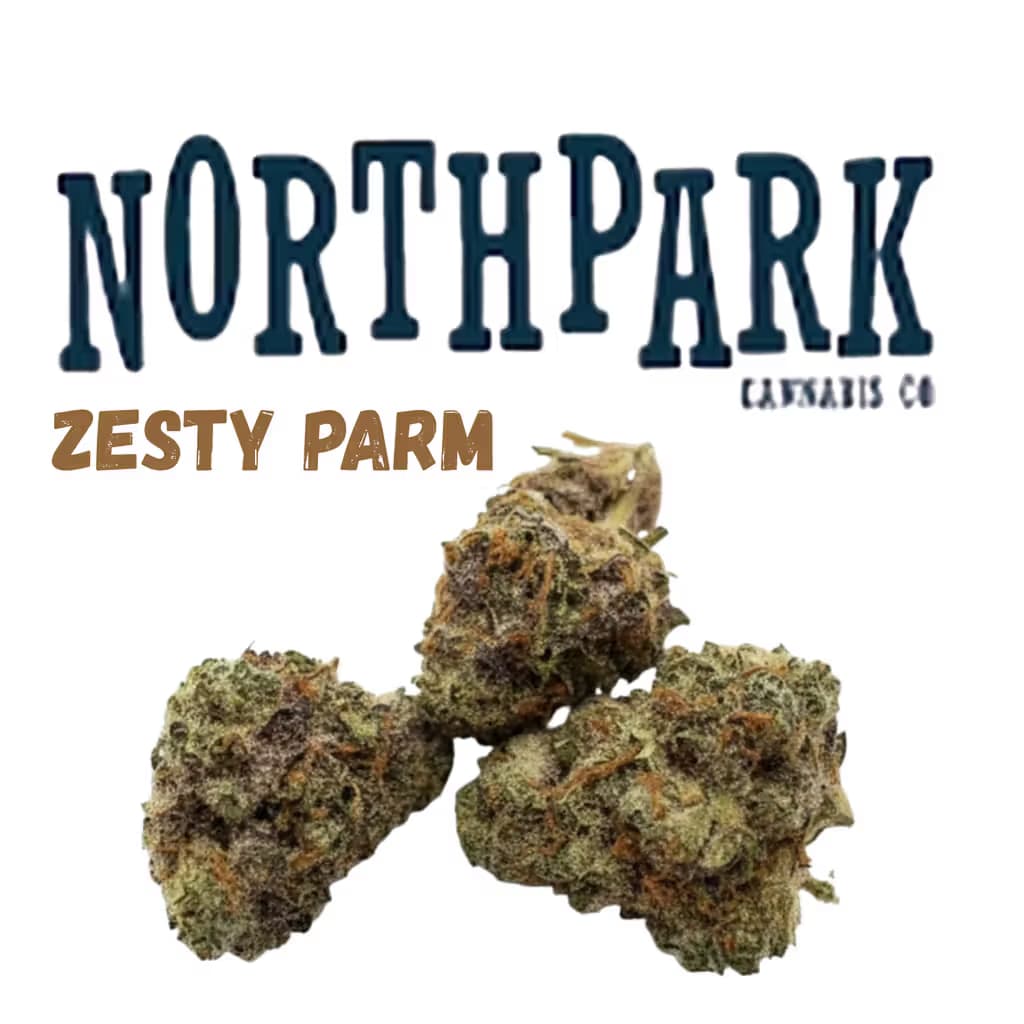 North Park Zesty Parm Sativa Dominant Flower