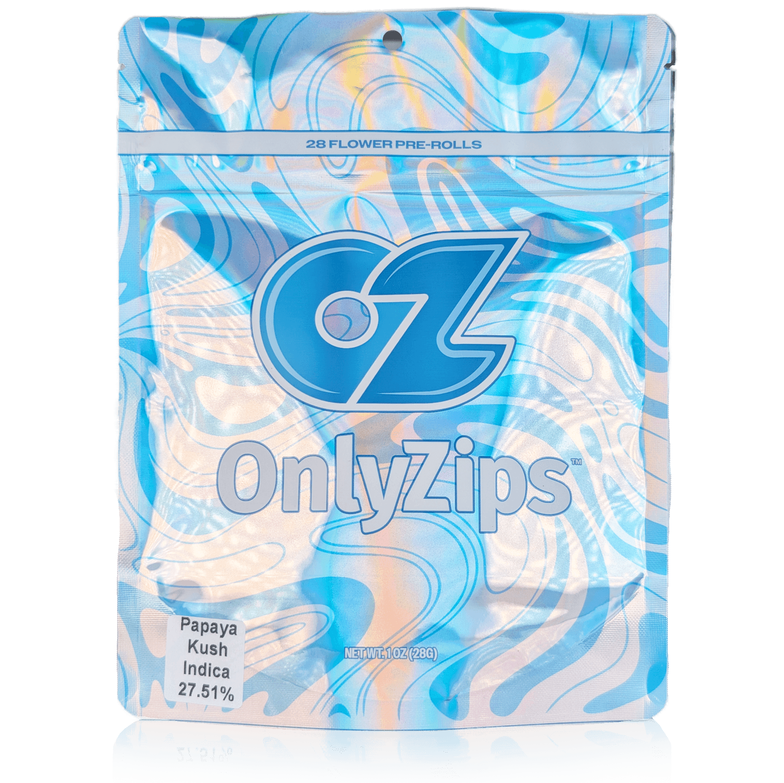 Only Zips PAPAYA KUSH - (28X1G PRE-ROLLS)