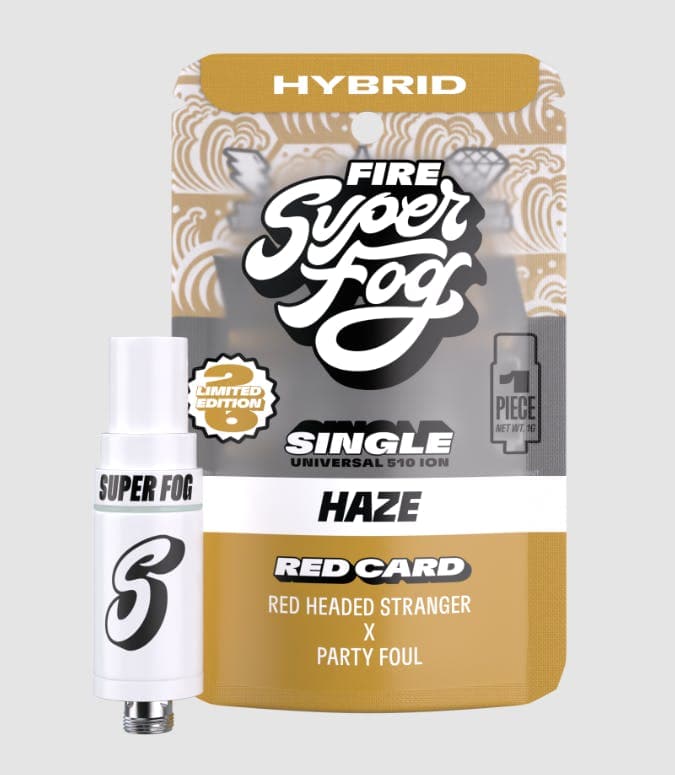 Mfused Mfused Super Fog Fire Red Card Cartridge