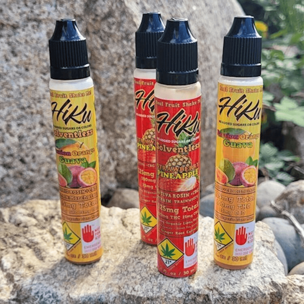 Hiku Passion Orange Guava [1oz] (100mg THC/25mg CBD)