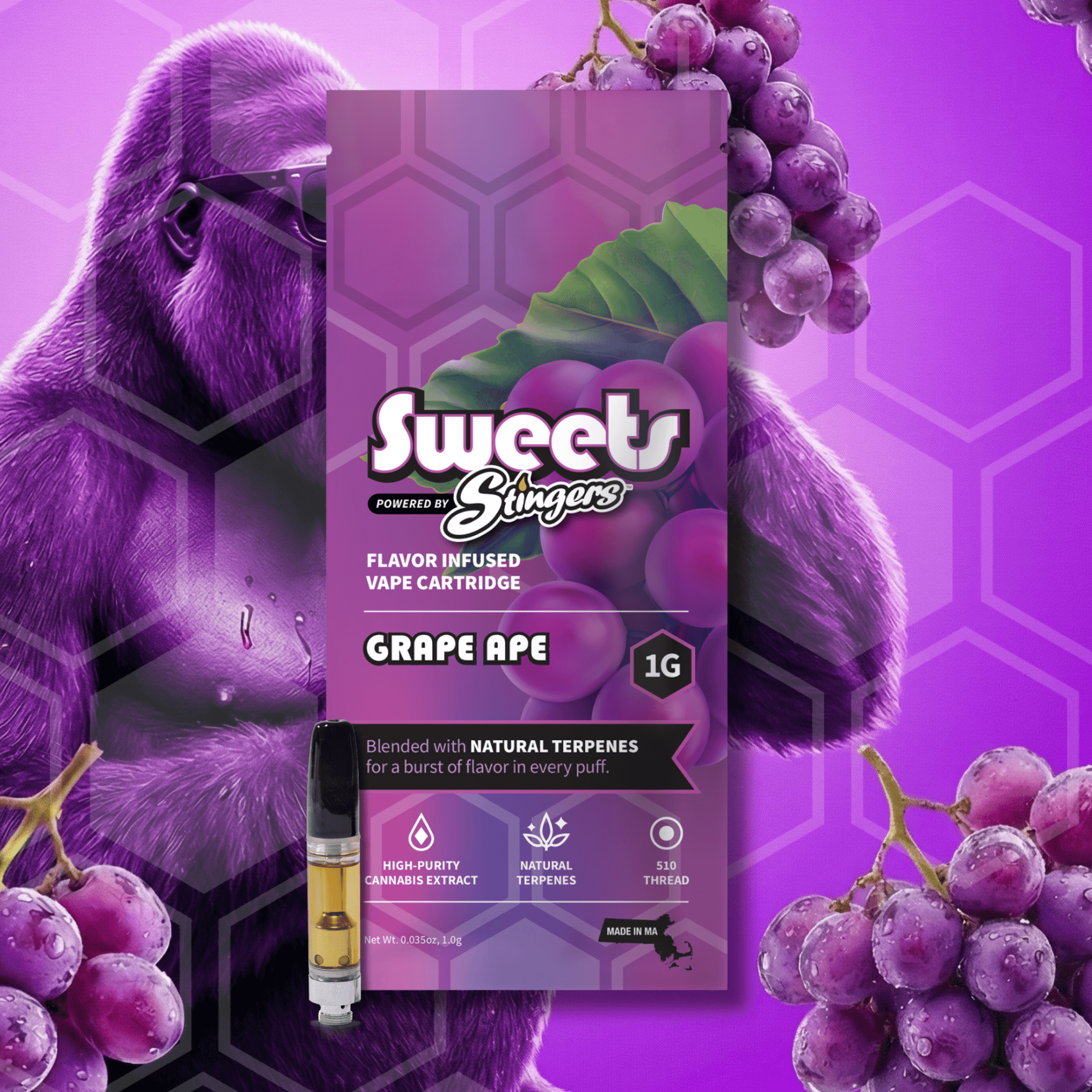Stingers Grape Ape (Distillate) | 1g