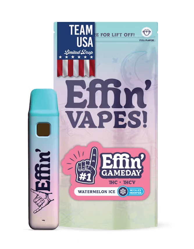 Effin' Game Day Watermelon Ice 4:1 THC:THCv | Team USA