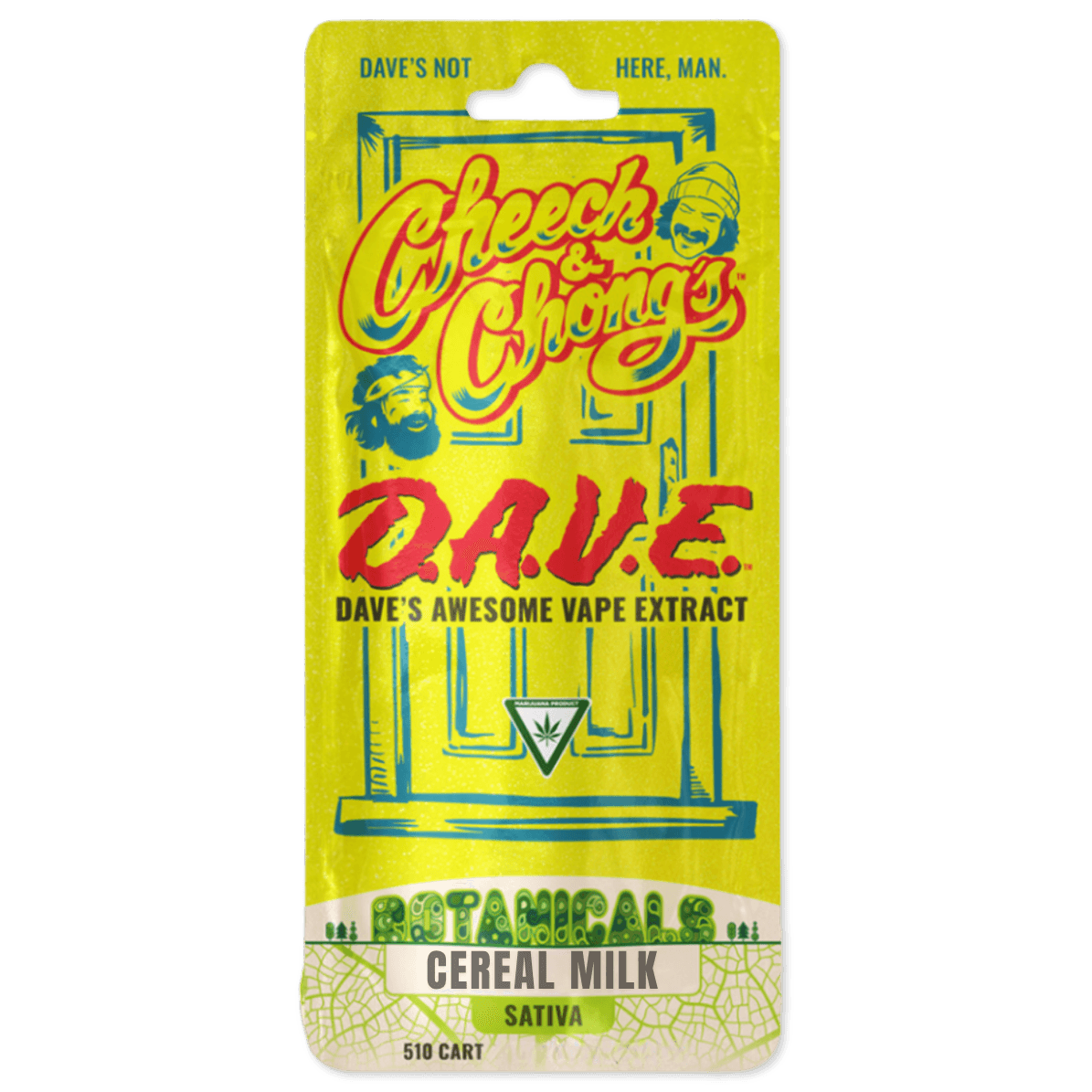 Cheech & Chong DAVE Cart 500mg: Cereal Milk
