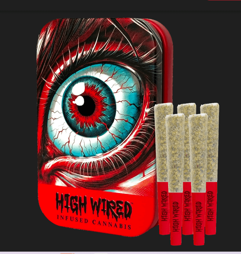 High Wired Clips | PK Crasher THCA Diamond & Crumble Infused 10 Pack 3.5g